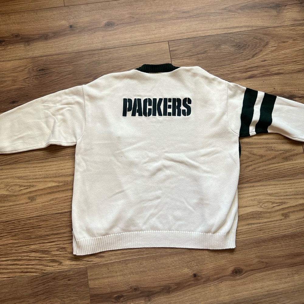 Green Bay Packers Wild Collective Women’s Vintage Cardigan - Picture 2 of 8